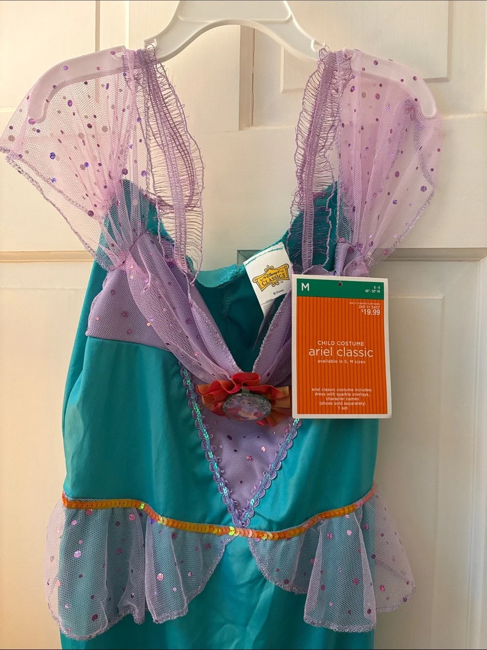 Disney Classics Teal and Lavender Ariel-Inspired Mermaid Costume Dress